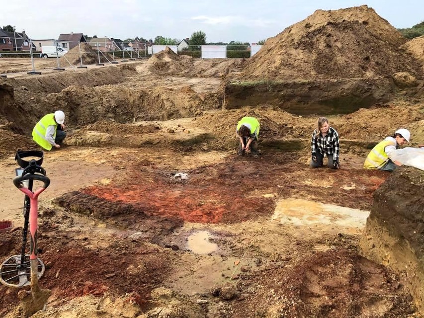 Bij de opgravingen op de vroegere site van voedingsfabriek McCain zijn heel wat sporen van de Romeinse nederzetting teruggevonden.