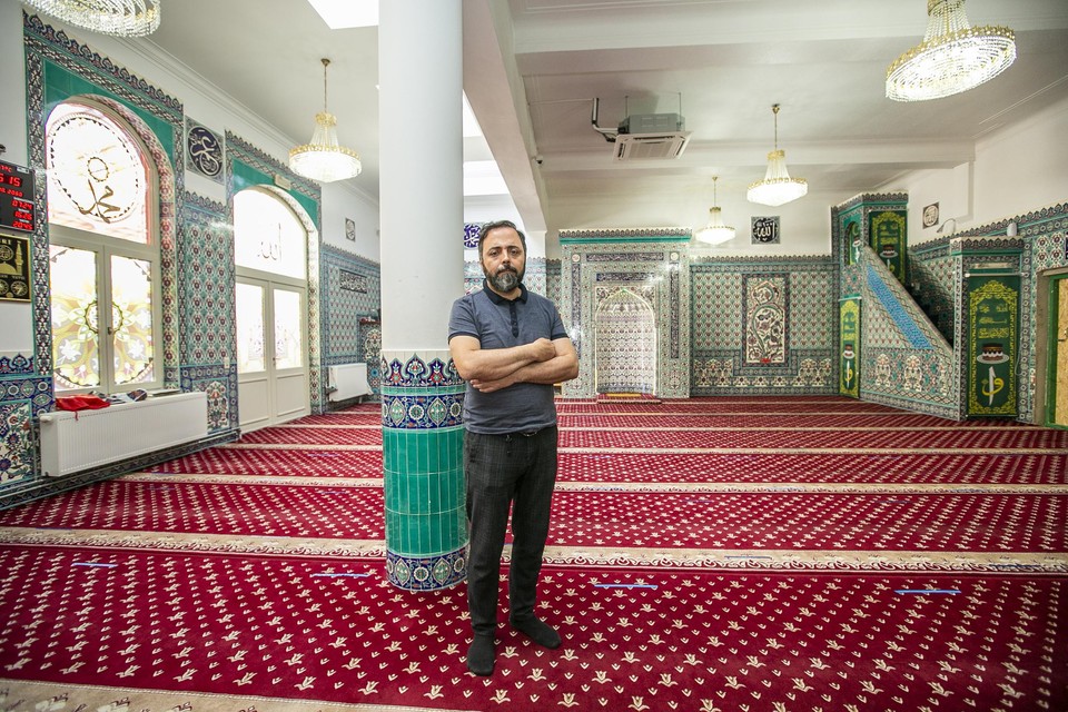 Ünal Palit is ondervoorzitter van de Turkse moskee Selimiye in Berchem. 