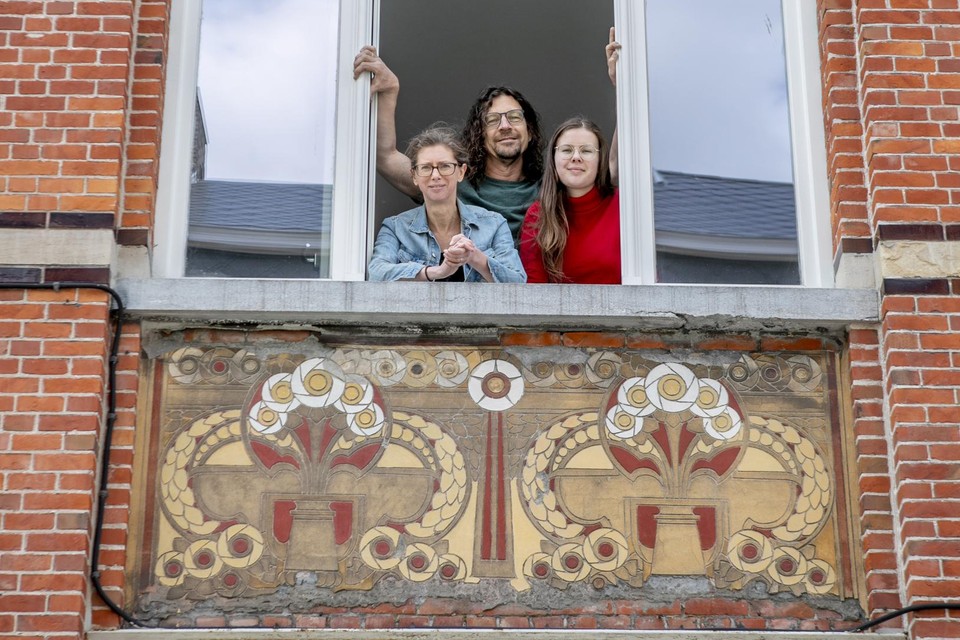 Het huis van Kris De Hoon en zijn familie in de Kerkstraat in Turnhout.