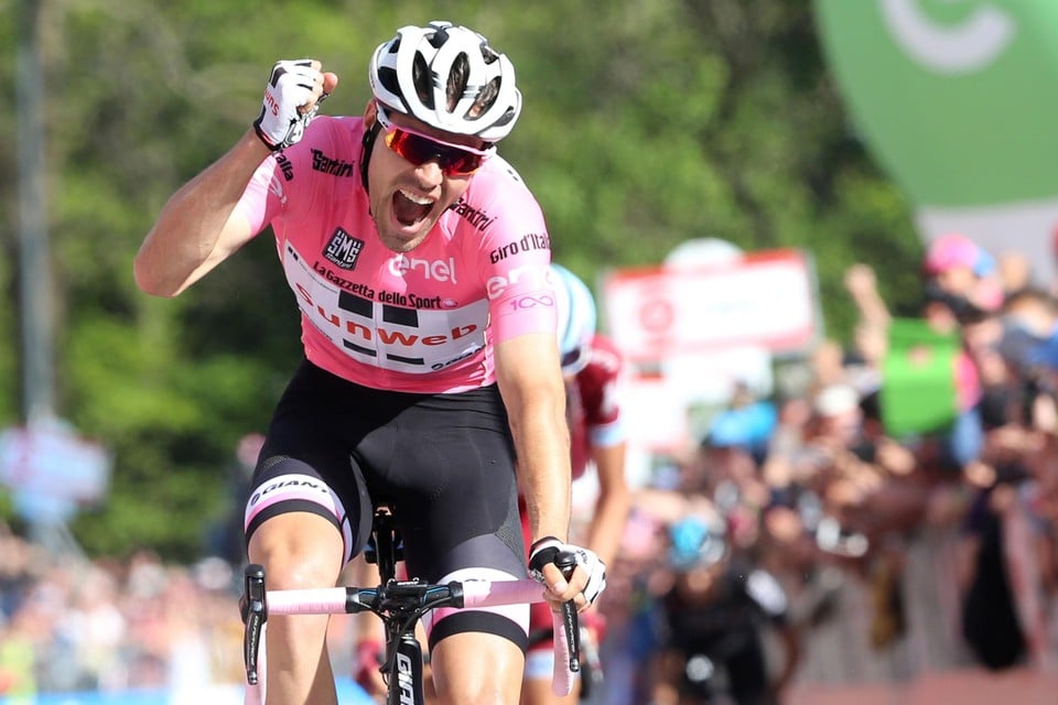 Tom Dumoulin is de jongste winnaar op Oropa. Hij is ook de enige niet-Italiaan die er in de Giro won.