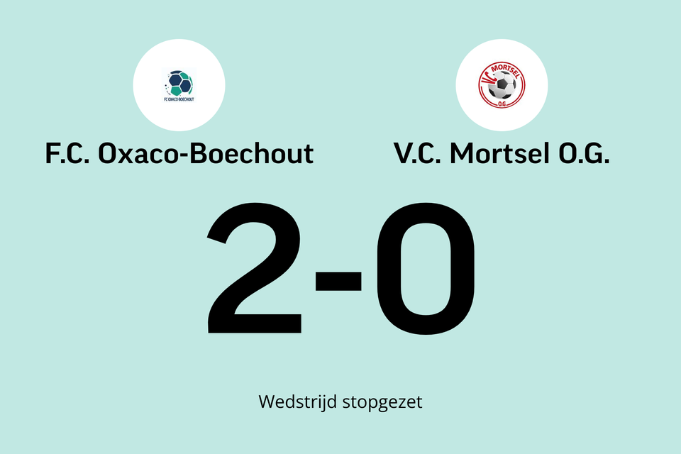 FC Oxaco-Boechout - Mortsel OG B