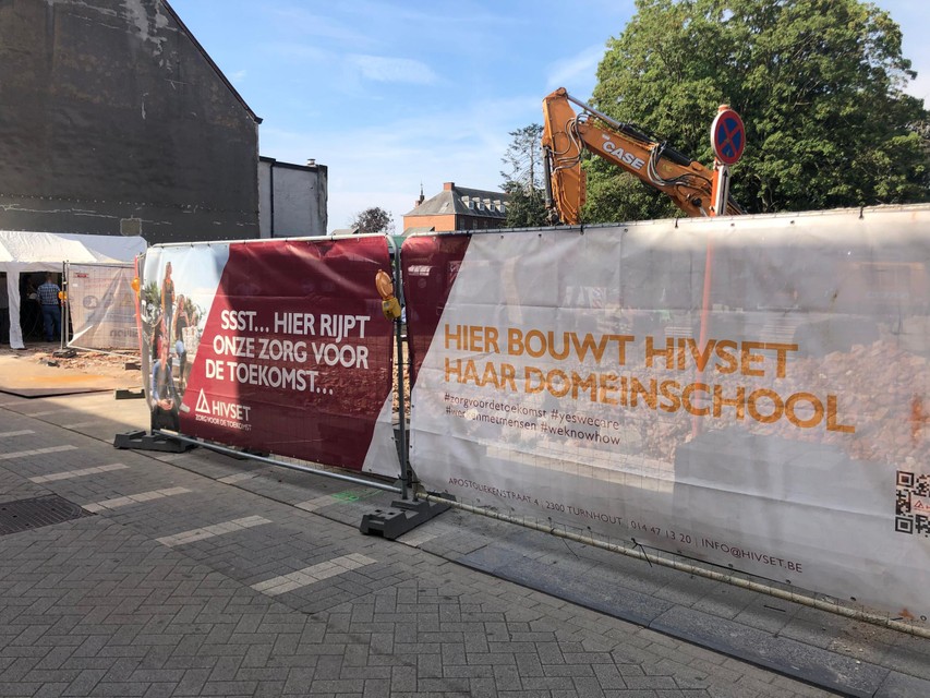 De nieuwbouw voor het domein Maatschappij en welzijn van Hivset in Turnhout moet 350 bijkomende leerlingen aantrekken. 