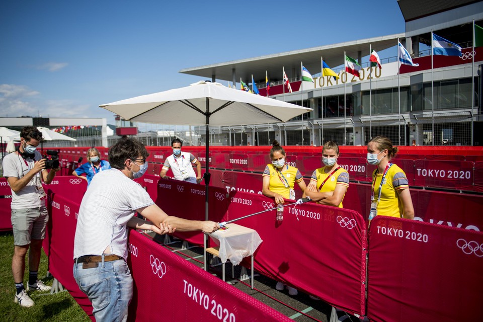 Onze man in Tokio bij de Belgische wielervrouwen