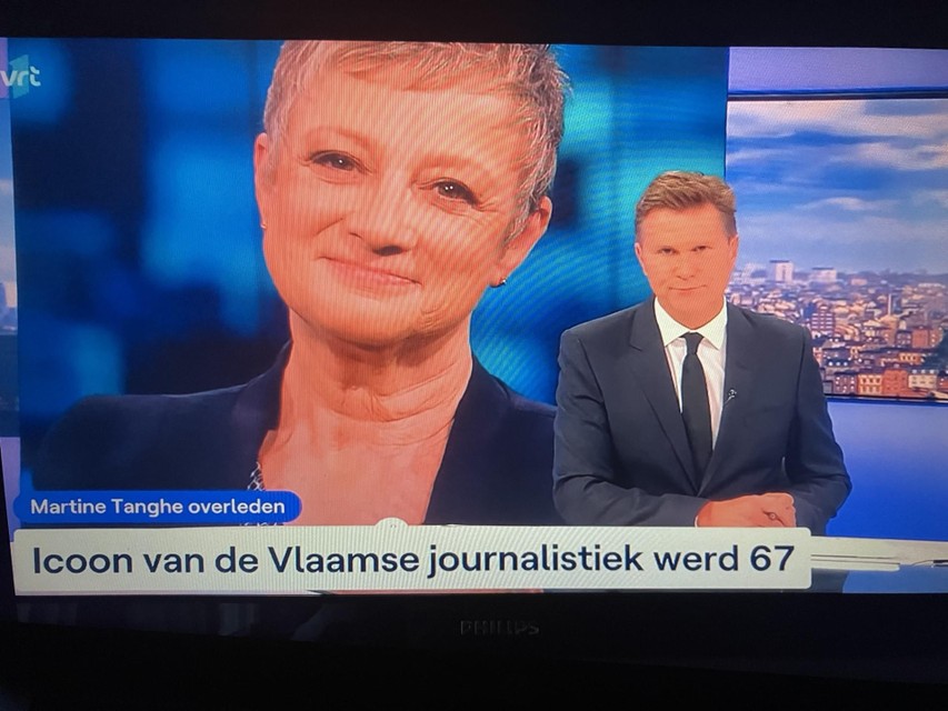 Wim De Vilder kijkt erg bedrukt bij het droevige nieuws.