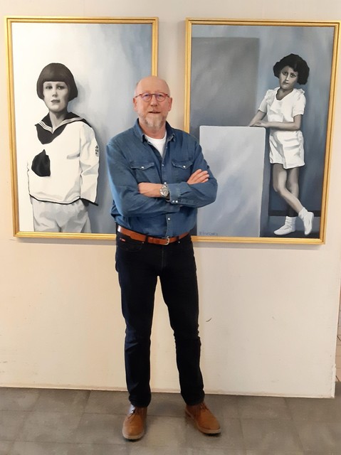 Roland Henrion voor zijn aqyarellen.