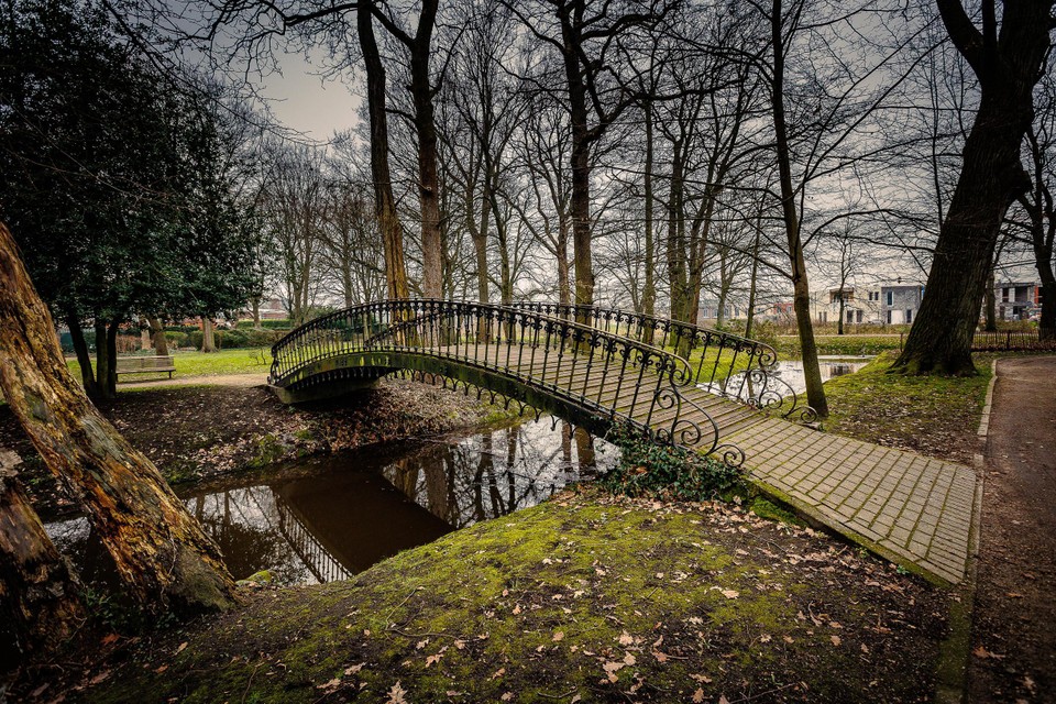 Park Papenhof in de Mechelse wijk Nekkerspoel.