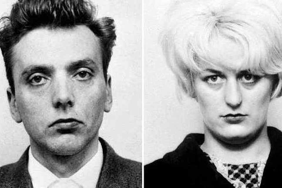 Ian Brady en Myra Hindley na hun arrestatie in 1965. 