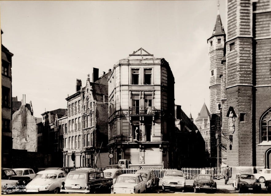 De Vleeshuiswijk in Antwerpen. 