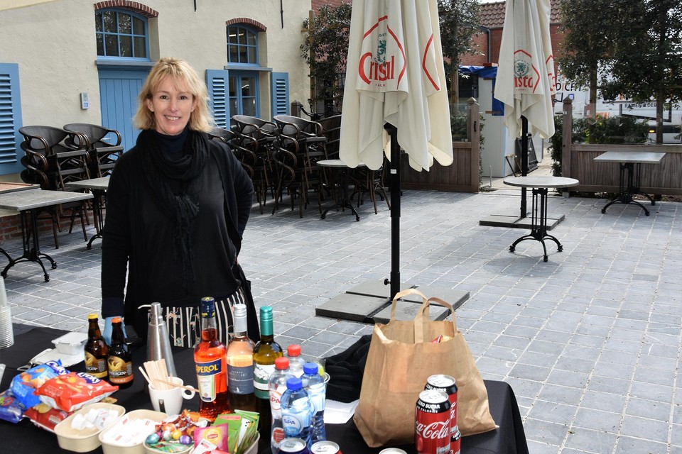 Vorige week was er bij Brasserie D’U nog alleen maar takeaway.