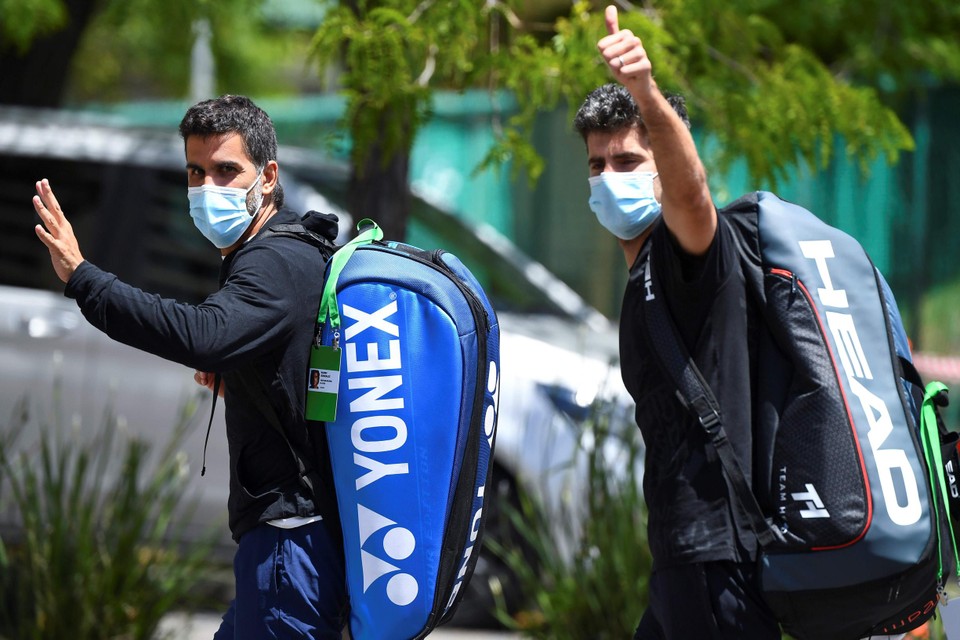 Gonzalez (l) en Bolelli (r) maar dat wist u waarschijnlijk ook wel.