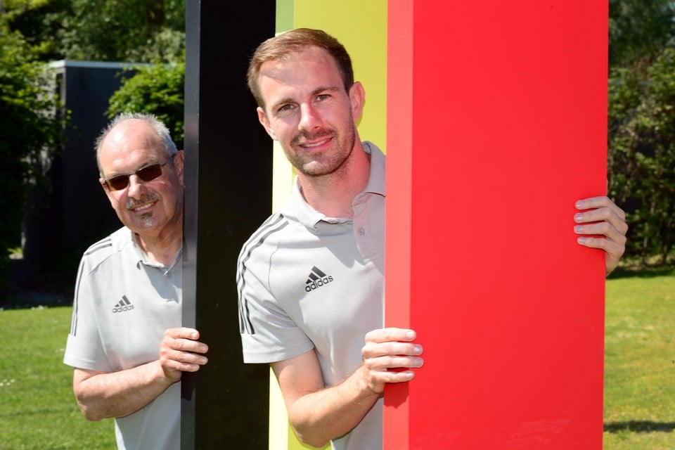 Dirk Nachtgergaele (links) en Milan D’Hoe (rechts)