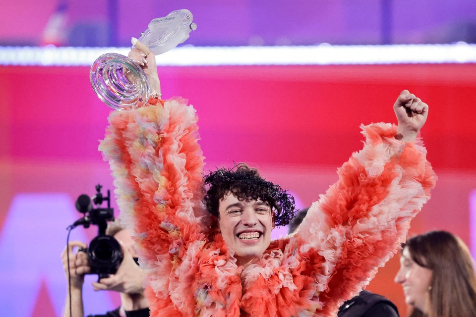 Nemo won het Eurovisiesongfestival dit jaar.