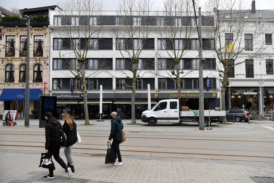 Hotel National aan de Nationalestraat is failliet 