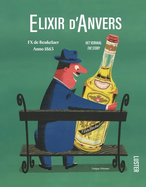 De cover van het boek Elixir d’Anvers. 