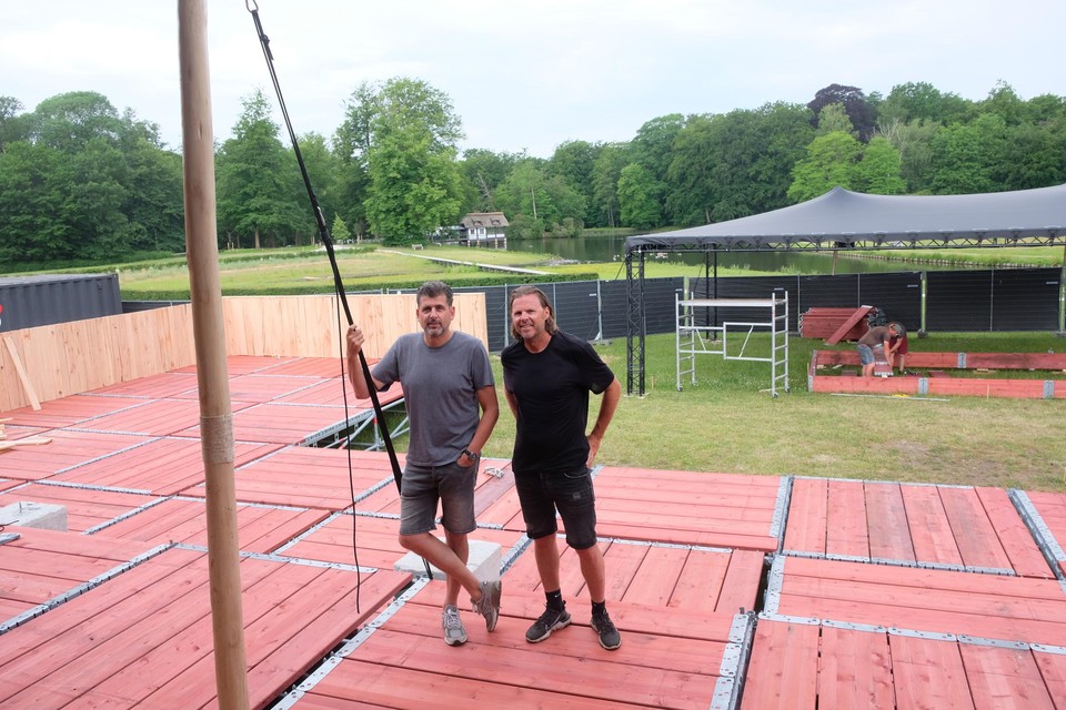 Marc Reijntjes en Alain Geuns op La Brassa.
