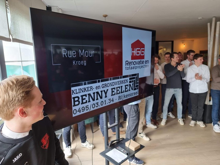 Met dank aan de sponsors.