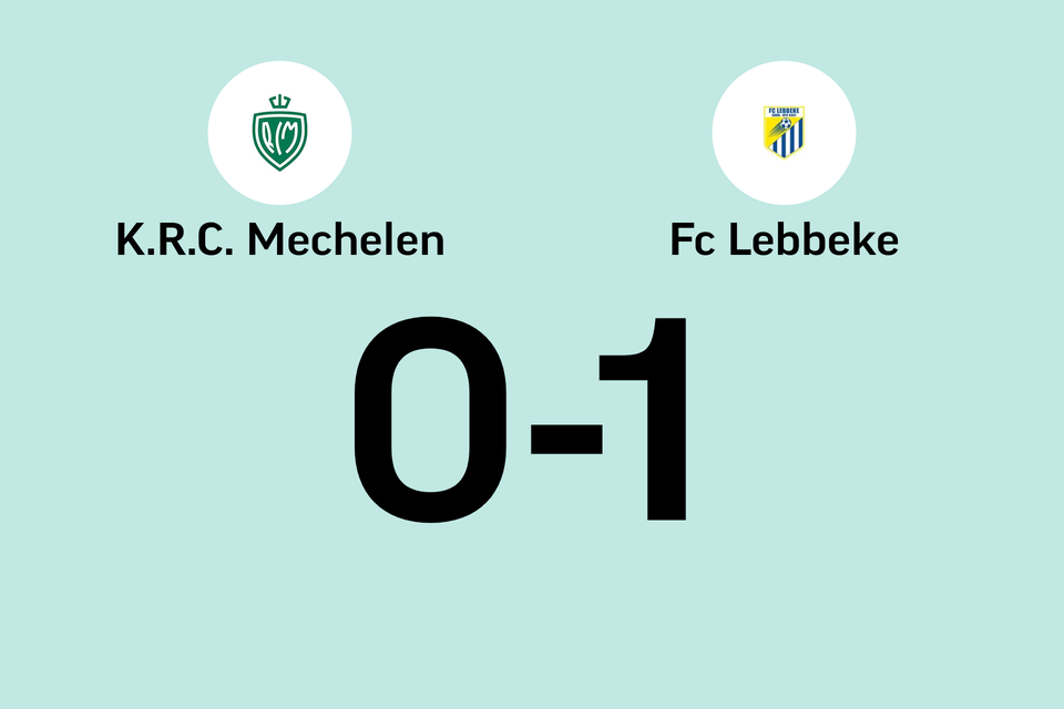 RC Mechelen - FC Lebbeke