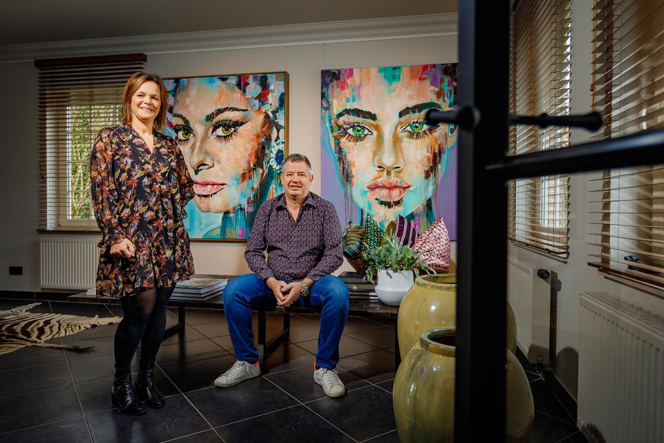 Luc en Sandra geven hun passie door via de kunst.