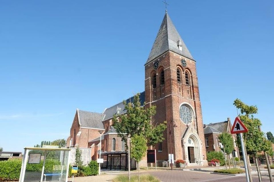 De kerk van Duffel-Mijlstraat. 