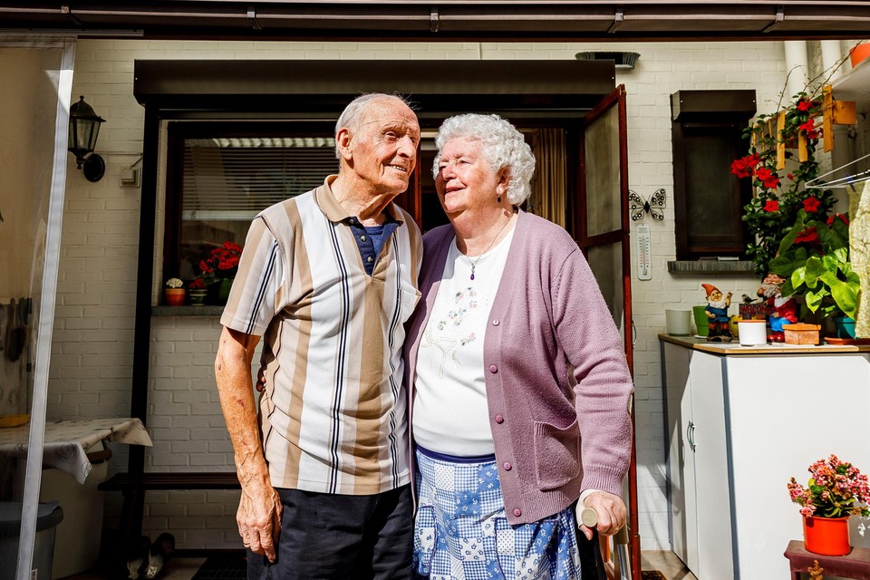 Marcel Verschueren en zijn vrouw Josephine.