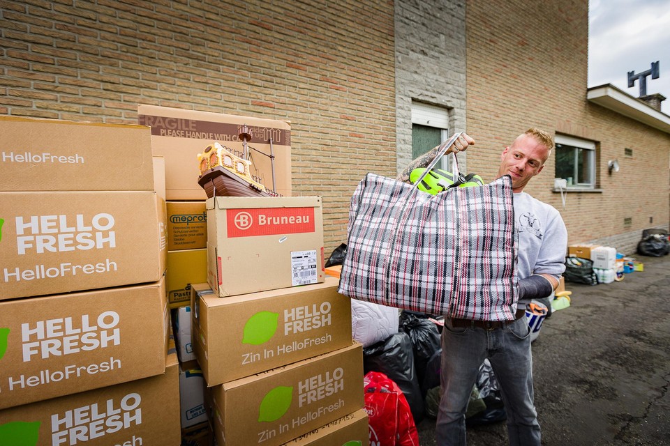 Bram wil de actie volhouden zolang er nood is in de getroffen regio.