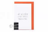 thumbnail: Eerlijke kaart - Kaart Van Troje - 1,50 euro via www.kaartvantroje.be