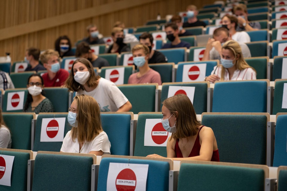 Themabeeld coronamaatregelen op de UAntwerpen