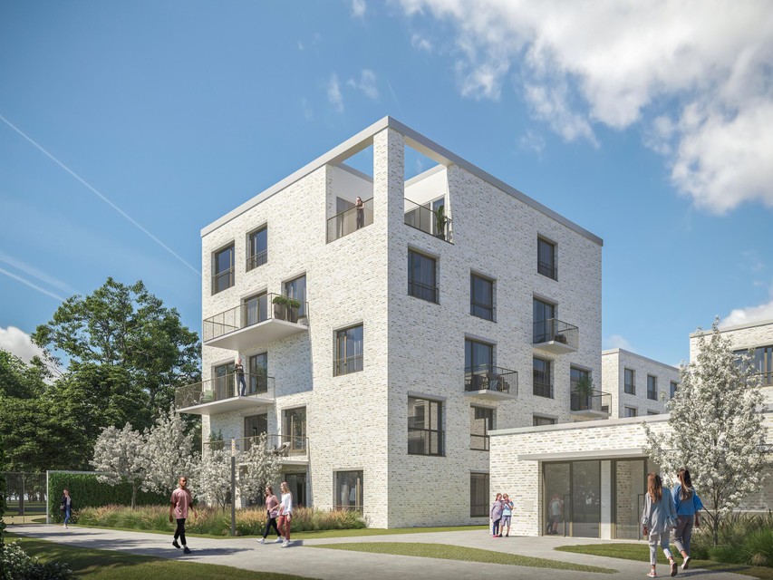 Toekomstige kopers hebben de keuze uit verschillende types appartementen.