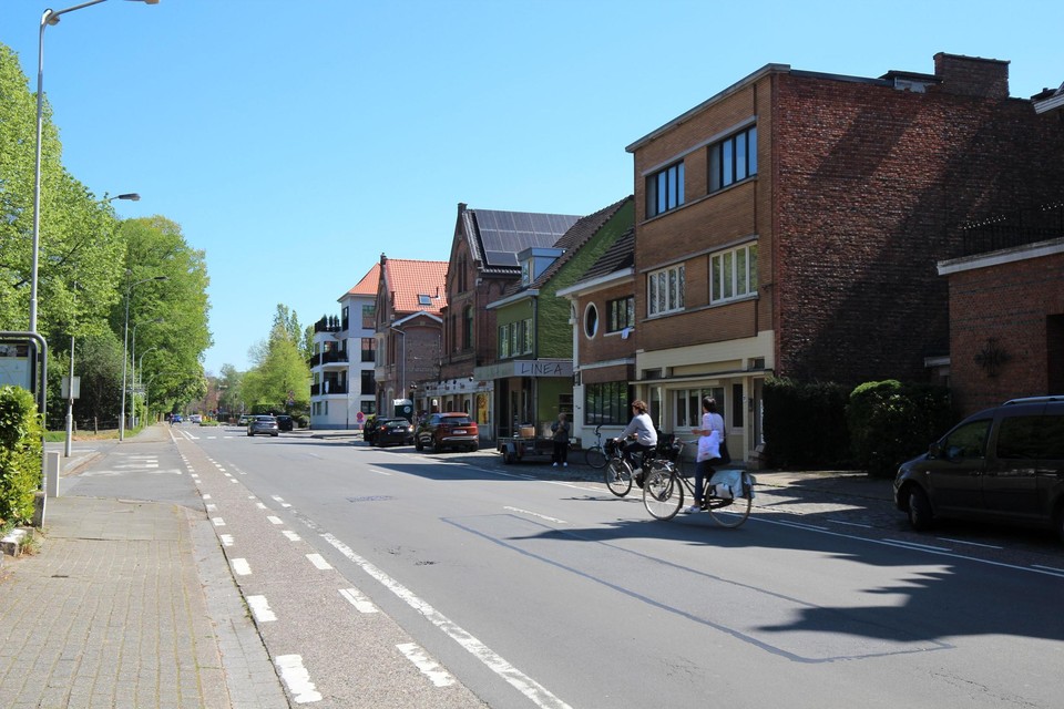 De Hovestraat moet veiliger voor de fietsers worden.