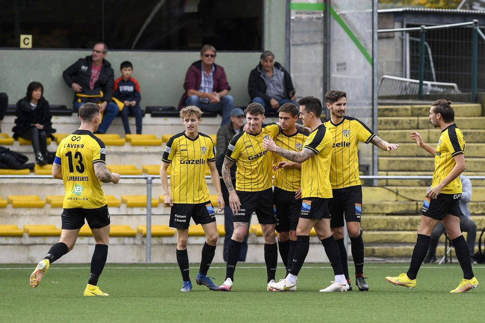 De spelers van Lyra-Lierse konden zondagnamiddag meerdere keren juichen tegen Berchem. 