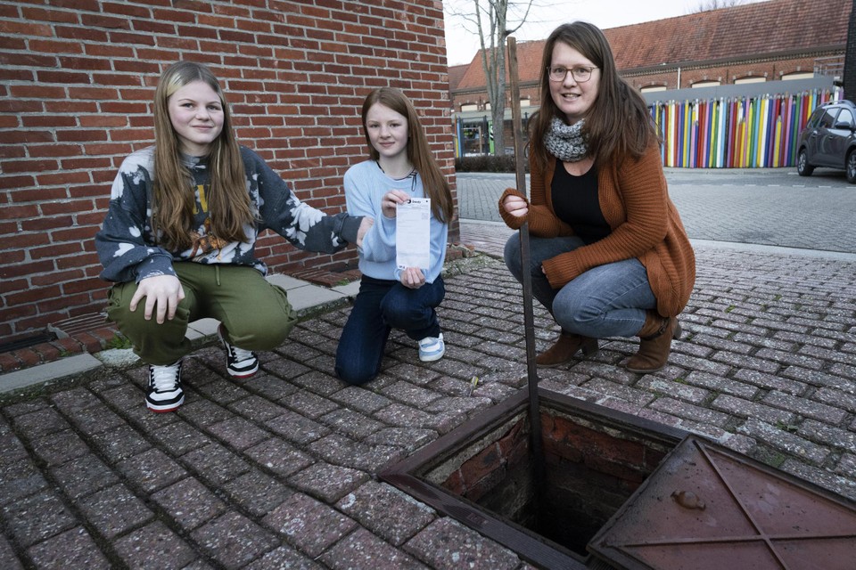 Karen en dochters Amber en Nomi.